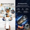 Kép 10/16 - Okos termosztatikus radiátorszelep LED kijelzővel, programozható termosztát, mobilapp/hangvezérlés - Fekete-fehér