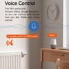 Kép 12/15 - Okos termosztatikus radiátorszelep LED kijelzővel, programozható termosztát, mobilapp/hangvezérlés - Fehér