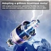 Kép 4/6 - Kézi sugárventilátor 700-800g nagy tolóerejű, 50mm kefenélküli motoros turbóventilátor, porfúvó, billentyűzet-tisztító