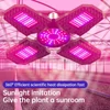 Kép 2/10 - Növénynevelő lámpa beltéri növényekhez, 240 LED, teljes spektrum, 4 lapát, vízálló, E27 foglalat