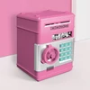 Kép 1/13 - Malacpersely elektronikus mini ATM pénzspóroló jelszavas pénztároló gyerekeknek születésnapi ajándék - Pink