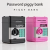 Kép 12/13 - Malacpersely elektronikus mini ATM pénzspóroló jelszavas pénztároló gyerekeknek születésnapi ajándék - Kék