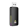 Kép 2/10 - Vezeték nélküli átalakító 2 az 1-ben autós vezetékesről vezeték nélküli modul USB-A/USB-C, hangulatvilágítással
