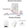 Kép 2/13 - Ewelink wifi hőmérséklet- és páratartalom-kapcsoló, app vezérlés, adatstatisztika, IFTTT, Alexa, Google assistant - 1 m vízálló hőmérséklet-érzékelő