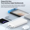 Kép 7/10 - Xiaomi 20000mAh Hordozható Power Bank: Gyors töltés, 3 kimenet, nagy kapacitás, széles kompatibilitás