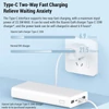 Kép 8/10 - Xiaomi 20000mAh Hordozható Power Bank: Gyors töltés, 3 kimenet, nagy kapacitás, széles kompatibilitás