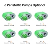 Kép 3/11 - GROTHEN G1028-2 Perisztaltikus Szivattyú 7-57ml/perc, állítható, élelmiszeripari szilikon cső, 2x4mm, adapterrel, akvárium/labor