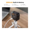 Kép 4/9 - K&F Concept zseblámpa LED videó fény, mágneses, állítható 2500K-9900K, 15 effekt, vlog, szelfi, fotó - Fekete