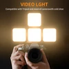 Kép 8/8 - XJ75 kétszínű zseblámpa fotózáshoz, videókonferenciához, 3000K-6500K, akkus, csipesszel, vakupapuccsal