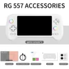 Kép 10/10 - ANBERNIC RG557 játékkonzol, Android 14, 12GB RAM/256GB, 5,48" AMOLED, WiFi 6E, BT 5.3, 8 óra, PS2 emuláció - Fehér, memória nélkül