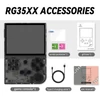 Kép 4/6 - ANBERNIC RG35XX (2024-es) kézi konzol, 10000+ játék, 3,5" IPS, Linux, 7 óra üzemidő - Fekete, 32+64GB