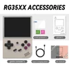 Kép 8/8 - ANBERNIC RG35XX (2024-es) kézi konzol, 10000+ játék, 3,5" IPS, Linux, 7 óra üzemidő - Szürke 32+128GB