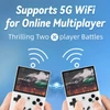 Kép 6/9 - ANBERNIC RG35XX Plus játékkonzol, 5000+ játék, 3300mAh, 8 óra játék, 5G WiFi, Bluetooth - Fehér, 32GB+128GB
