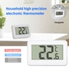 Kép 12/13 - Digitális LCD hűtőszekrény hőmérő, hűtőszekrény, fagyasztó hőmérő állítható állvánnyal, mágneses fagyjelzővel, otthoni használatra