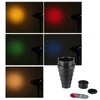 Kép 5/10 - Fém kúpos orr méhsejtráccsal 5 db-os színszűrő készlet Bowens Mount stúdióvakuhoz, monolight fotózáshoz