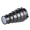 Kép 1/10 - Fém kúpos orr méhsejtráccsal 5 db-os színszűrő készlet Bowens Mount stúdióvakuhoz, monolight fotózáshoz