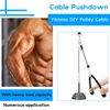 Kép 4/10 - DIY Fitness kábelgép bicepsz tricepsz kézerősítő edzés csigák