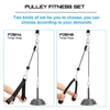 Kép 5/10 - DIY Fitness csiga kábelgép bicepsz kéz erősítő edzés tricepsz kötél