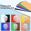 Kép 11/13 - PULUZ SoftBox szett Hordozható összecsukható fotófény-módosító fényképező sátordoboz 12 színű háttérrel