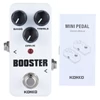Kép 2/9 - KOKKO FBS2 Mini Booster pedál, hordozható 2 sávos EQ gitár effekt pedál