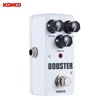 Kép 3/9 - KOKKO FBS2 Mini Booster pedál, hordozható 2 sávos EQ gitár effekt pedál