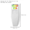 Kép 4/5 - Elektromágneses mező EMF Gauss-mérő Sugárzásérzékelő Hordozható EMF Mágneses mező monitor 5 LED - fehér