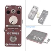 Kép 2/11 - AROMA AOS-3 Octpus polifonikus oktáv elektromos gitár effektpedál, mini, egyetlen effekt, True Bypass funkcióval