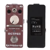 Kép 8/11 - AROMA AOS-3 Octpus polifonikus oktáv elektromos gitár effektpedál, mini, egyetlen effekt, True Bypass funkcióval