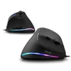Kép 10/15 - Zelotes C-18 függőleges vezetékes gamer egér, 11 programozható gombbal, állítható, 10000DPI lézermotorral, RGB fénysávval, 128KB beépített memóriával