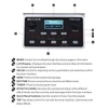 Kép 11/12 - MOOER PE100 hordozható multieffektes processzor – gitár effektpedál