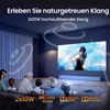 Kép 7/16 - [Netflix & Google TV tanúsítvánnyal] ETOE Seal Pro 1000 ANSI LCD projektor, natív 1080P, Dolby Audio, autofókusz, Chromecast
