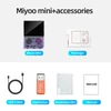 Kép 7/10 - MIYOO Mini Plus 3.5" 2,5D IPS kijelzős játékkonzol, 64GB TF kártya - Lila