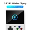 Kép 5/10 - MIYOO Mini Plus 3.5" 2,5D IPS kijelzős játékkonzol, 64GB TF kártya - Fehér