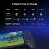 Kép 10/13 - GameSir G8 Plus Bluetooth játékvezérlő, 6 tengelyes giroszkóp, Hall-effektus karok, 1000mAh, Switch/iOS/Android/PC - Fekete