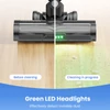 Kép 4/8 - Proscenic P16 vezeték nélküli porszívó, 550W/45Kpa, 55 perc, hajlékony cső, zöld fény, fali töltő, szőnyeghez - Szürke