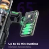 Kép 4/8 - Proscenic P16 vezeték nélküli porszívó, 550W/45Kpa, 55 perc, hajlékony cső, zöld fény, fali töltő, szőnyeghez - Szürke
