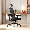 Kép 6/9 - NEWTRAL MAGICH003 ergonomikus irodai szék, automatikus háttámla, állítható fejtámla, 3D karfa - Fekete