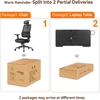 Kép 7/7 - NEWTRAL MAGICH003 ergonomikus irodai szék levehető asztallal, automatikus háttámla, állítható fejtámla, 3D karfa - Fekete