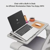 Kép 3/6 - NEWTRAL MAGICH003 ergonomikus irodai szék, automatikus háttámla, állítható fejtámla, 3D karfa - Szürke