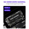 Kép 5/12 - AOOSTAR GEM12 Max Mini PC Barebone (RAM és SSD nélkül), AMD Ryzen 7 8745HS, Dual 2.5G LAN, WiFi 6, Bluetooth 5.2, HDMI 2.1, 2*USB4, DP1.4, 4K@120Hz