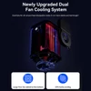 Kép 10/12 - AOOSTAR R7 NAS Mini PC, Ryzen 7 5825U, DDR4 RAM+SSD, 3x4K kijelző, WiFi 6, BT 5.2, 2xUSB3.0, 2x2.5G LAN, dupla ventilátor - 32GB+1TB