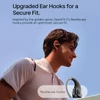 Kép 6/11 - SHOKZ OpenFit 2 nyitott fülhallgató, vezeték nélküli Bluetooth, 48 óra üzemidő, IP55, Bluetooth 5.4 - Fekete