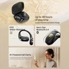 Kép 9/11 - SHOKZ OpenFit 2 nyitott fülhallgató, vezeték nélküli Bluetooth, 48 óra üzemidő, IP55, Bluetooth 5.4 - Fekete