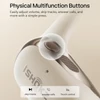 Kép 8/11 - SHOKZ OpenFit 2 nyitott fülhallgató, vezeték nélküli Bluetooth, 48 óra üzemidő, IP55, Bluetooth 5.4 - Fehér