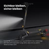 Kép 8/20 - Ausom L1 elektromos roller, 800W motor, 48V 15,6Ah akku, 10" kerekek, 45km/h, 70km hatótáv, tárcsafék, NFC, kódzár