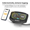Kép 10/20 - Ausom L1 elektromos roller, 800W motor, 48V 15,6Ah akku, 10" kerekek, 45km/h, 70km hatótáv, tárcsafék, NFC, kódzár