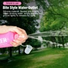 Kép 7/8 - NEWBOLER BOT200 összecsukható, BPA-mentes, puha sportkulacs – 250ml, Pink
