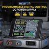 Kép 2/7 - FNIRSI DPS-150 állítható DC tápegység, 30V 5A, 150W, 4 számjegyű IPS kijelző, 90°-os döntés, PD/QC/DC bemenet, PC vezérelhető