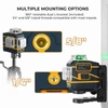 Kép 6/7 - CIGMAN CM-801 3x360° önszintező lézeres szintező – 3D zöld keresztvonal, dupla újratölthető akkumulátorral, távirányítóval, IP54 vízálló kivitel