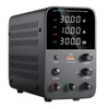 Kép 1/6 - WANPTEK WPS3010 programozható DC tápegység, 30V 10A, USB gyorstöltés, intelligens hőmérséklet-szabályzás, 4-jegyű kijelző, alacsony zajszint - fekete